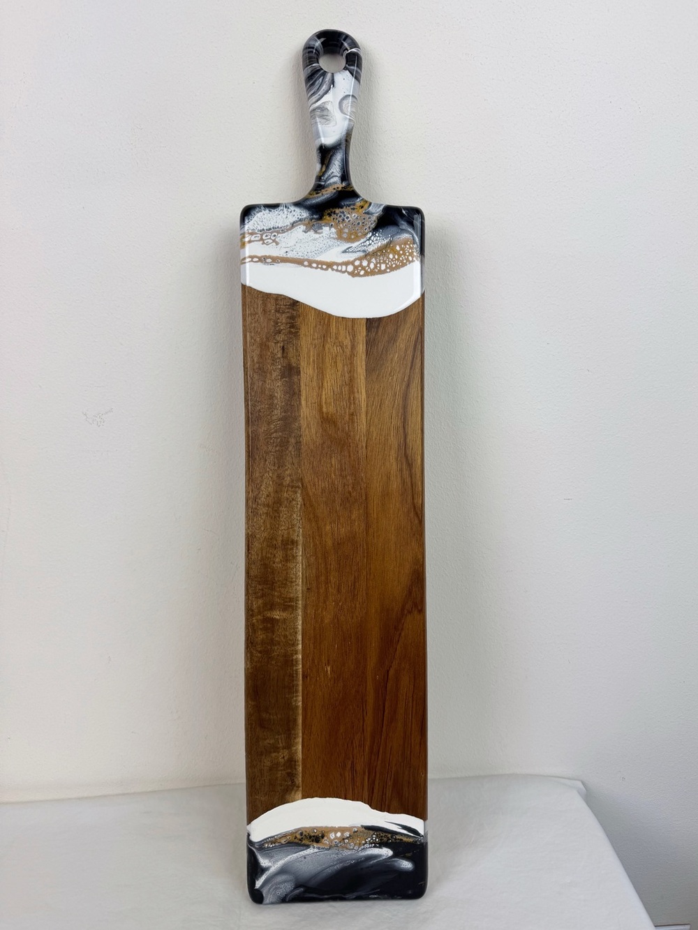 Lynn & Liana Designs 5 in. x 24 in. Baguette Acacia Cheeseboard